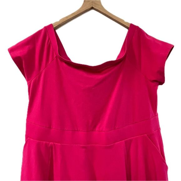 New Torrid Bright Pink Dress - Size 2X - Picture 2 of 6